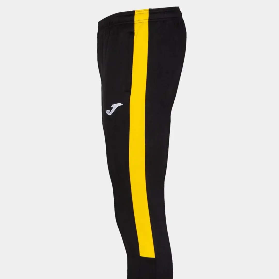 Joma Eco Championship Broek S - Zwart/Geel