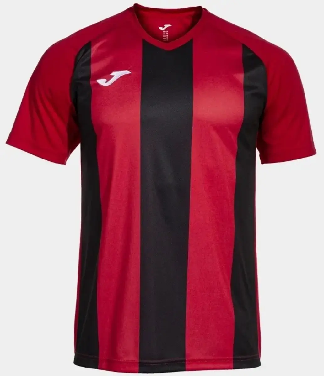 Joma Inter IV T-shirt - Rood/Zwart - XXXS