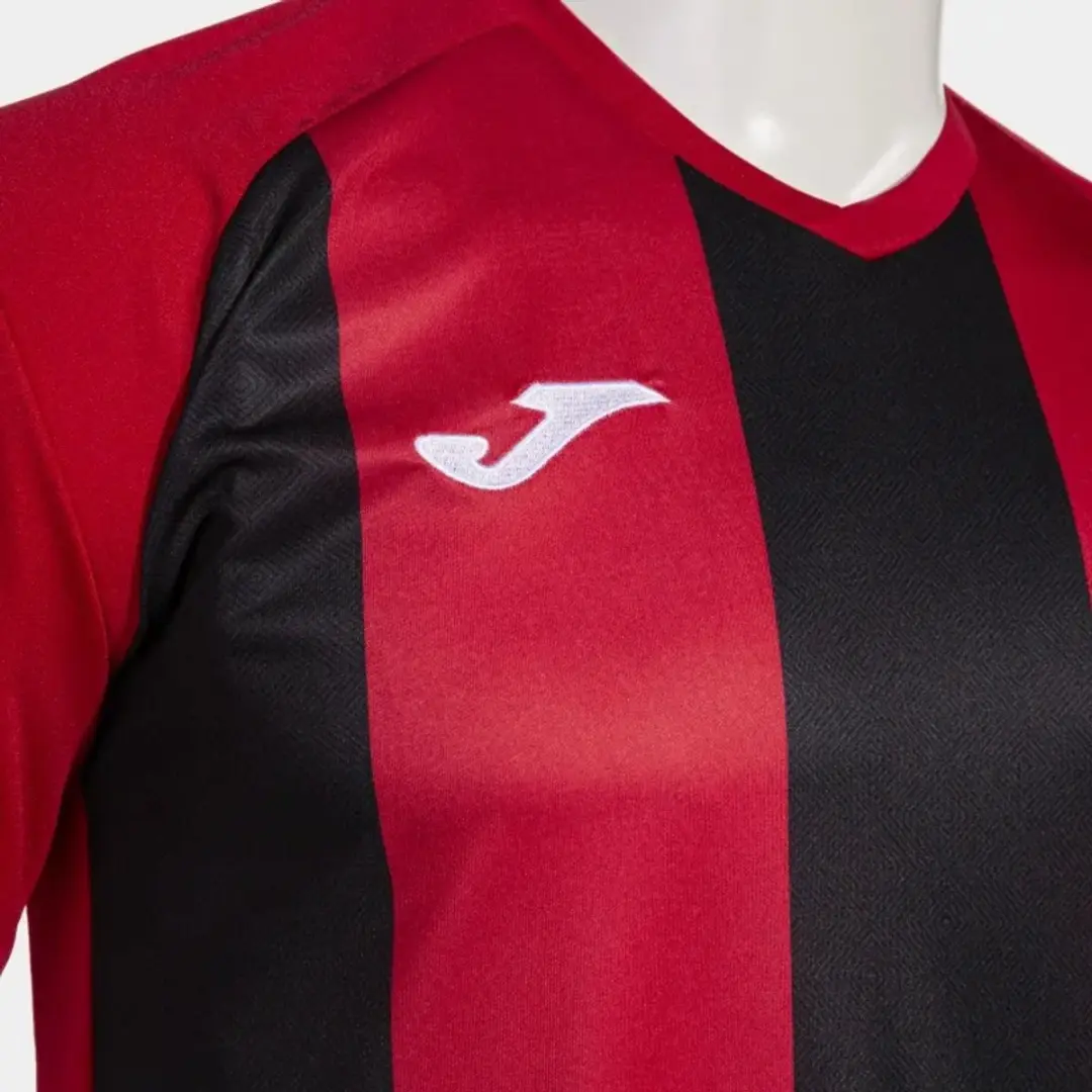 Joma Inter IV T-shirt - Rood/Zwart - XXXS