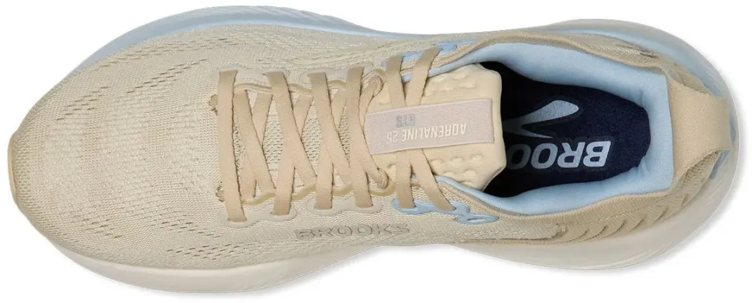 Brooks Adrenaline GTS 25 Hardloopschoenen 36.5 - Sand/Coconut/Sky