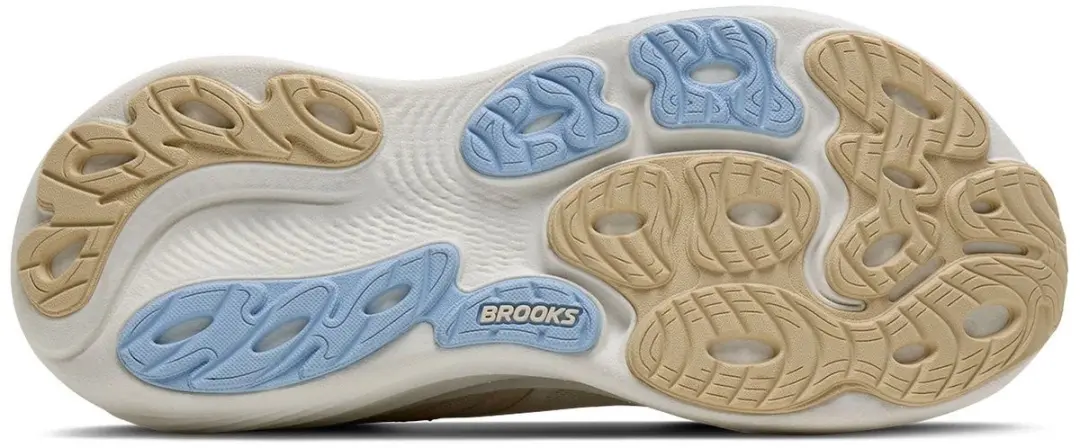 Brooks Adrenaline GTS 25 Hardloopschoenen 36.5 - Sand/Coconut/Sky