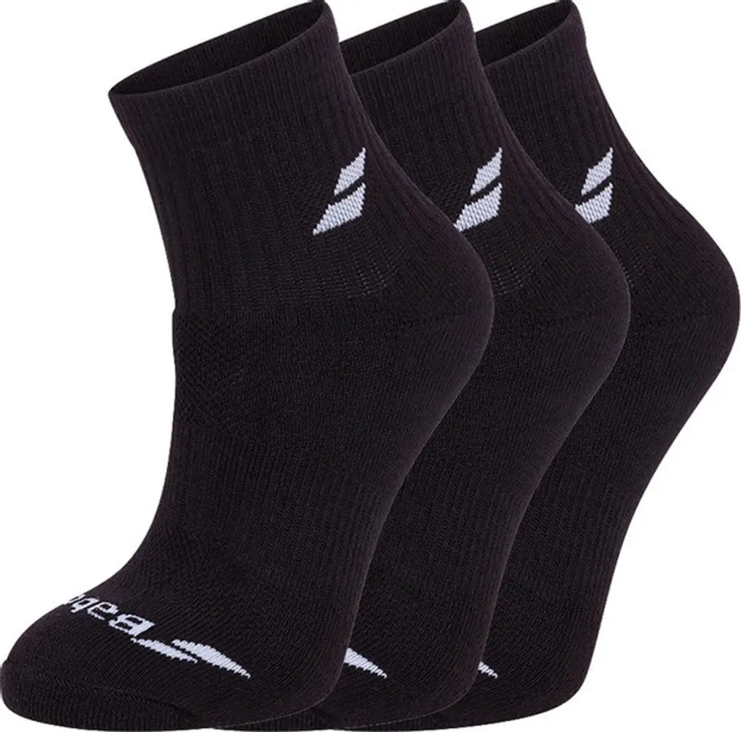 Babolat Quarter 3 Pairs Pack Sokken