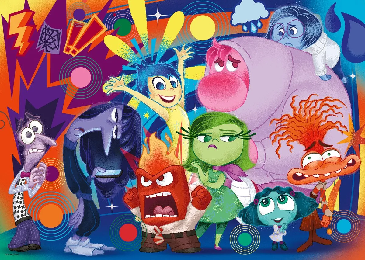 Ravensburger Inside Out 2 Legpuzzel 1000 Stuks - Multicolor