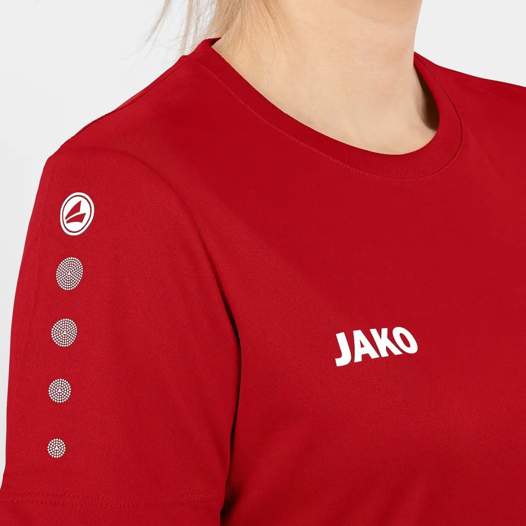 JAKO Team Shirt Dames - Sportrood - Maat 44 - afbeelding 6 van 6