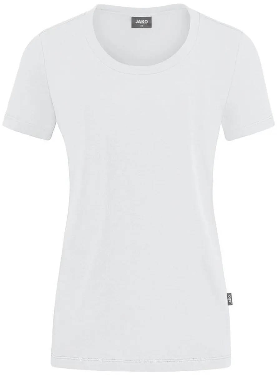 JAKO Organic Stretch-T-Shirt Dames 44 - Wit