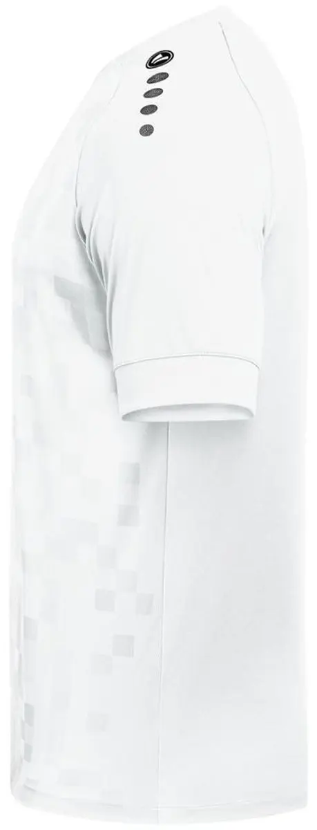 JAKO Pixel Shirt Korte Mouw Kinderen 164 - Wit - afbeelding 6 van 6