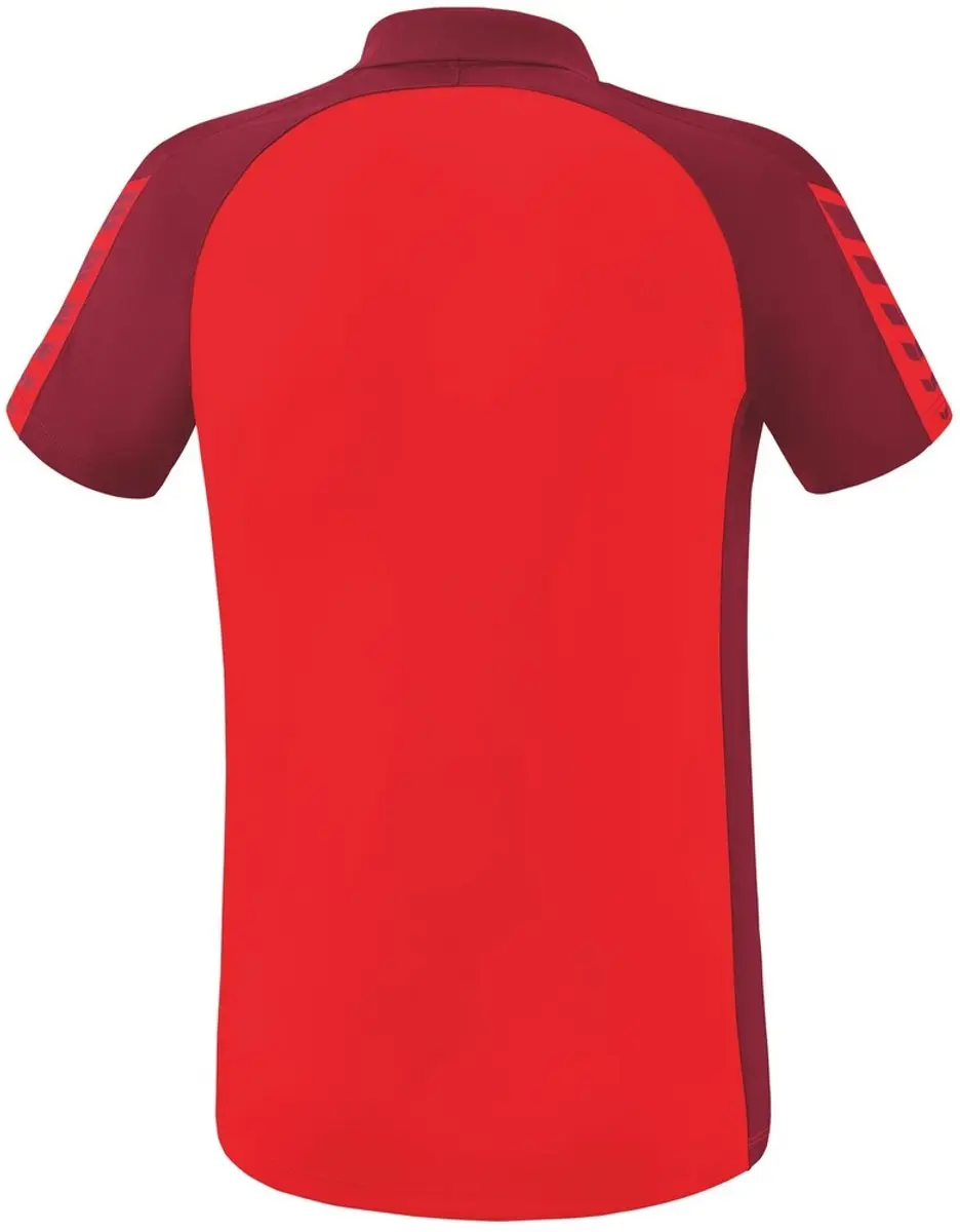 Erima Six Wings Polo Heren M - Bordeaux