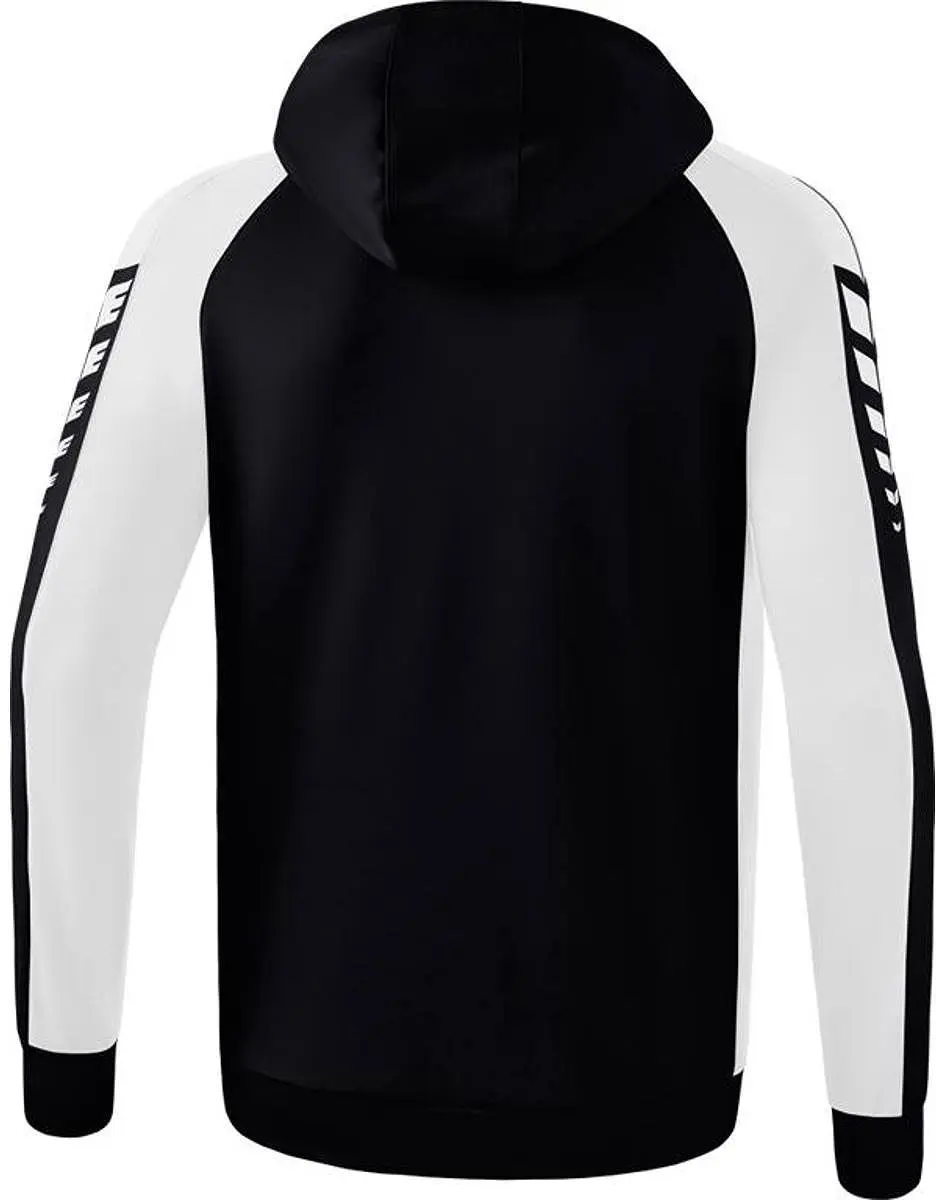 Erima Six Wings Trainingsjack Kinderen 164 - Zwart/Wit