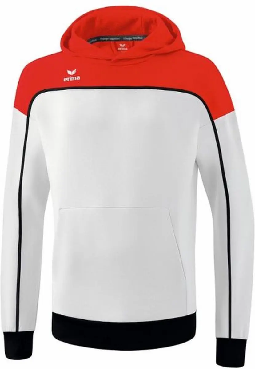 Erima Change Sweatshirt Dames - Capuchon - Maat 44 - Wit