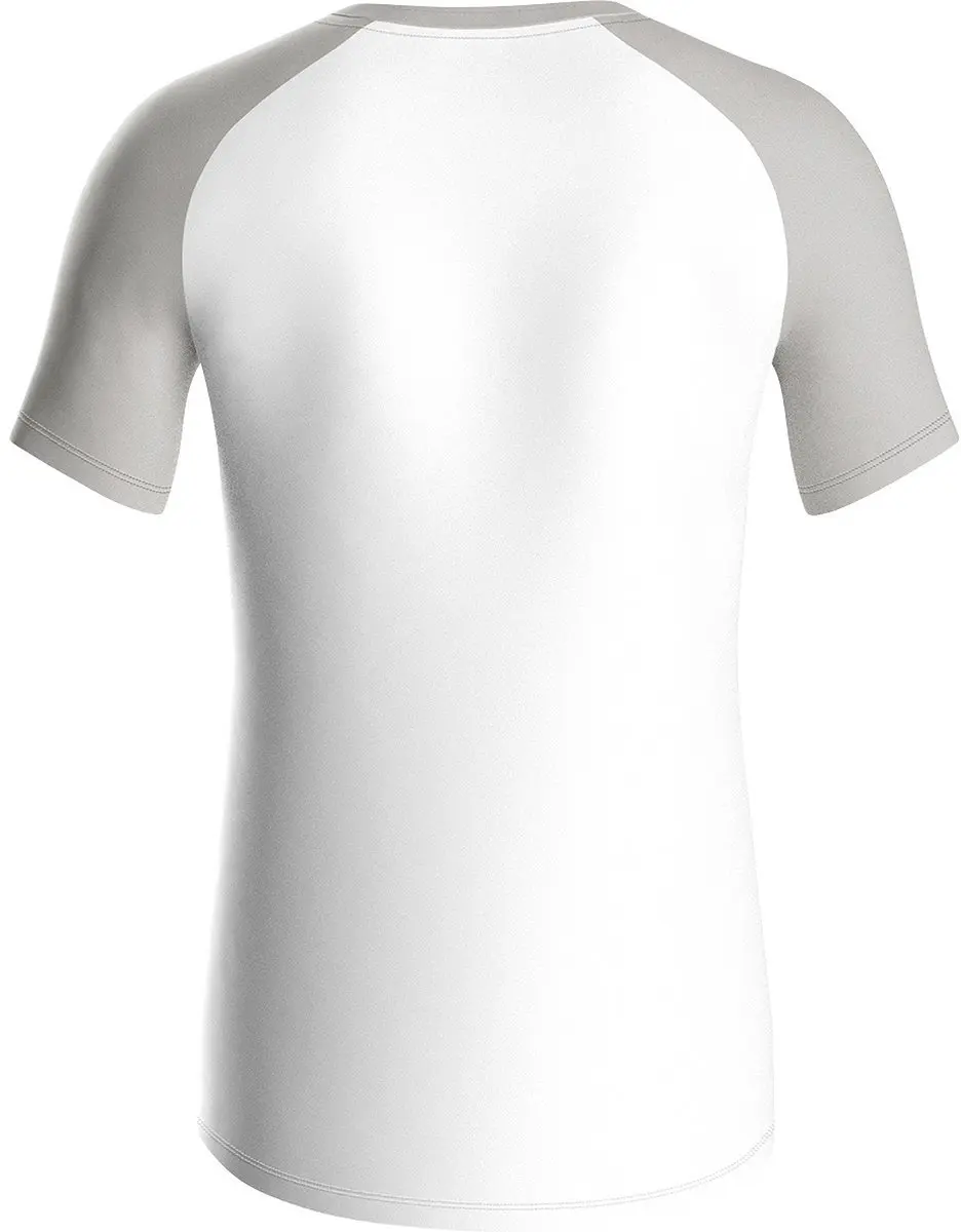 Jako Iconic T-Shirt Kinderen 116 - Wit/Zachtgrijs
