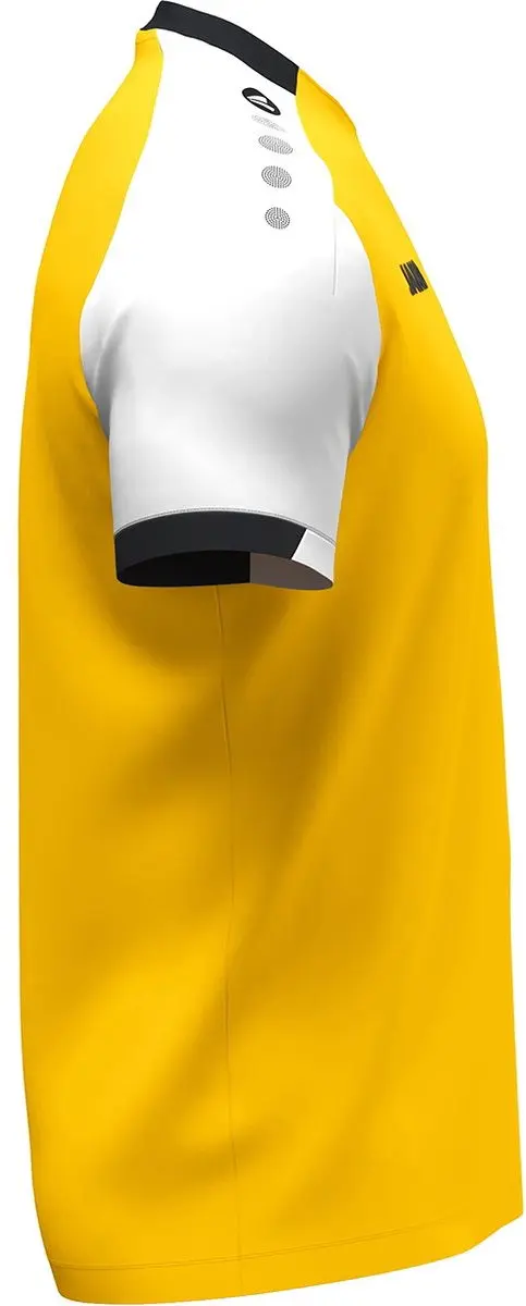 Jako Dynamic T-Shirt Heren - Geel/Wit/Zwart S