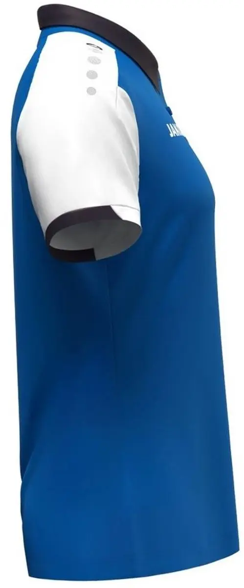 Jako Dynamic Polo Dames M - Royal/Wit/Marine