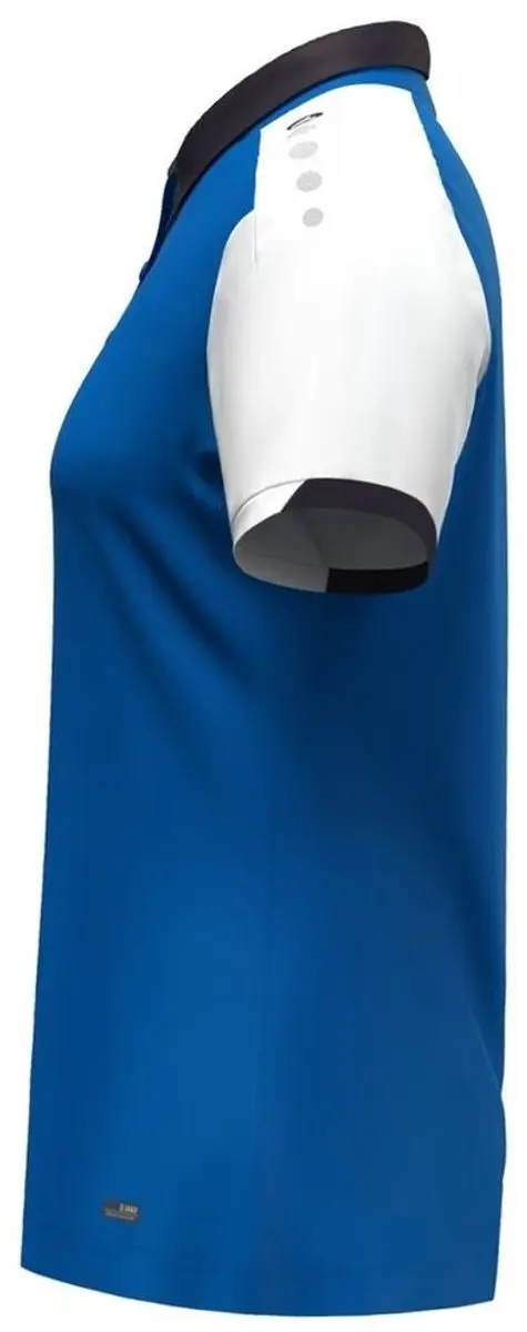 Jako Dynamic Polo Dames M - Royal/Wit/Marine - afbeelding 6 van 6