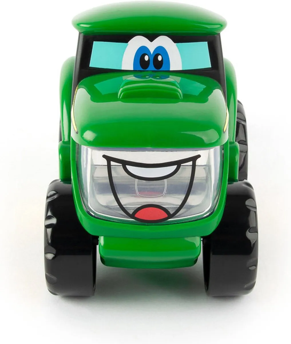 Tomy Johnny Duwtractor met Zaklamp John Deere B47216 - Groen - afbeelding 6 van 6