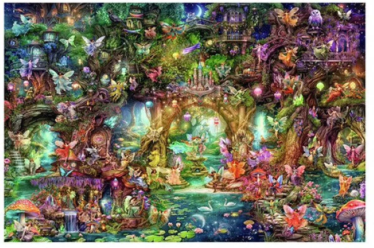 Ravensburger De Verborgen Wereld van de Elfjes Legpuzzel 4000 Stuks
