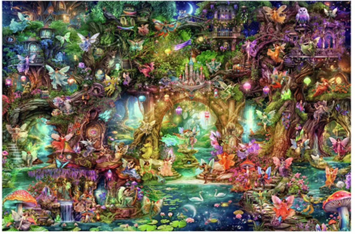 Ravensburger De Verborgen Wereld van de Elfjes Legpuzzel 4000 Stuks