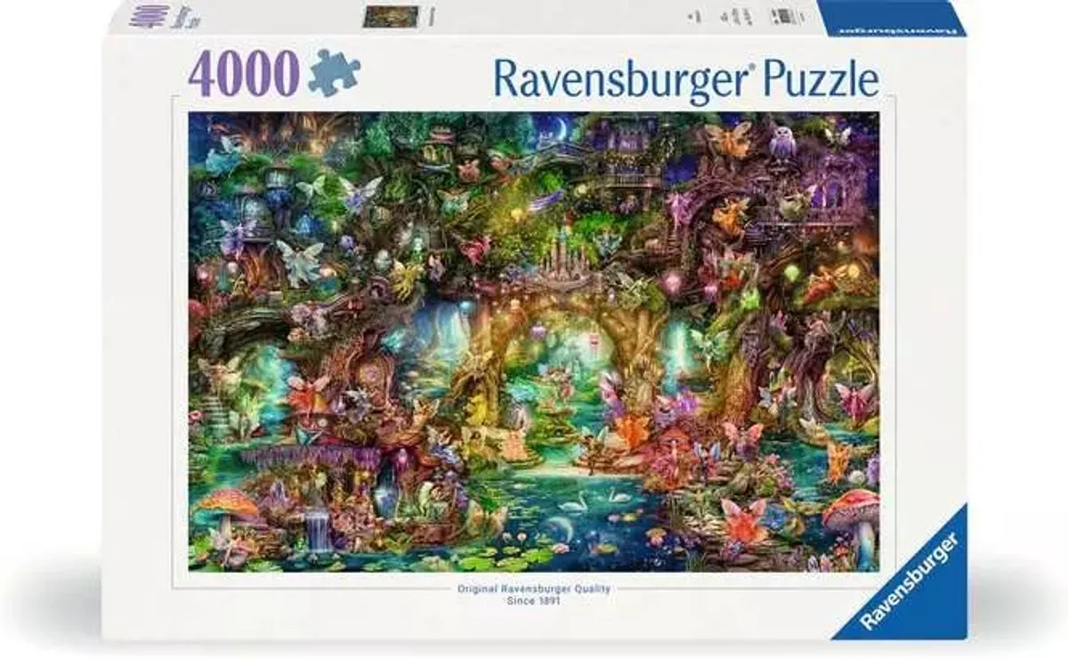Ravensburger De Verborgen Wereld van de Elfjes Legpuzzel 4000 Stuks