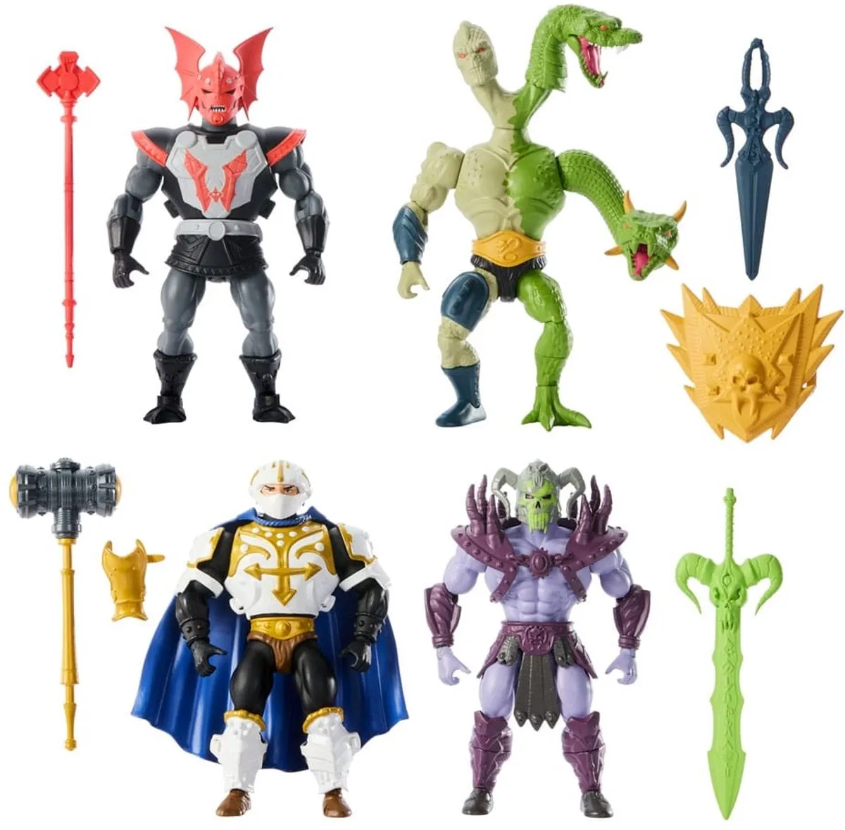 Mattel Masters of the Universe Origins 4-Pack Action Figuren