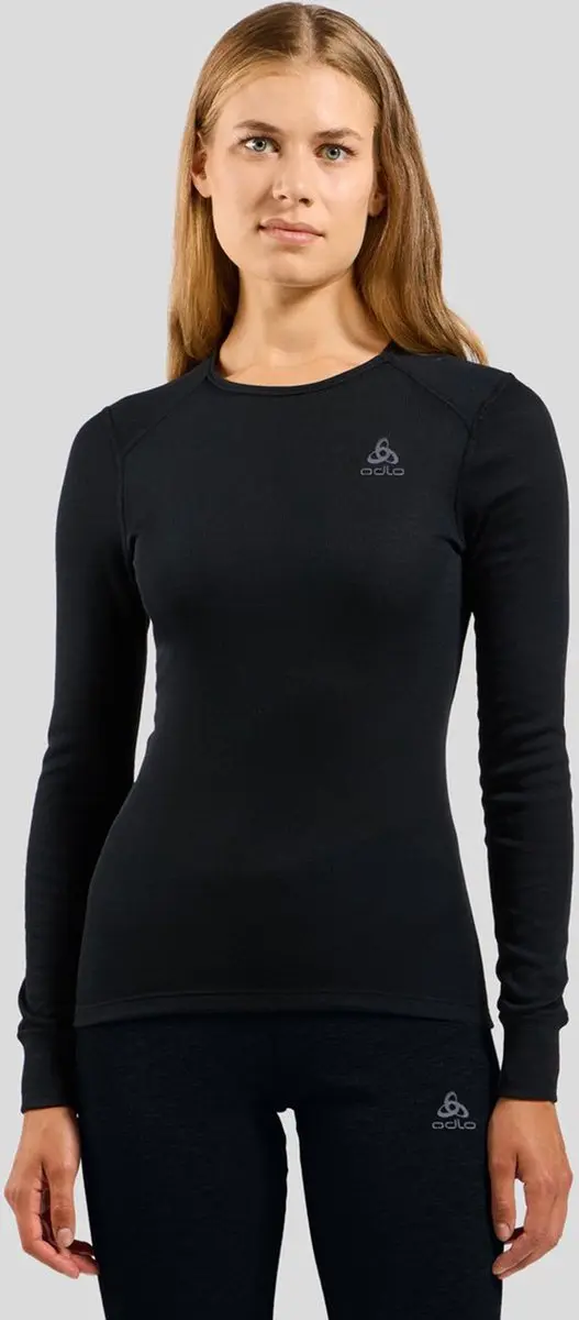 ODLO Women's ACTIVE WARM ECO Long-Sleeve Top - XXXL - Zwart - afbeelding 4 van 6
