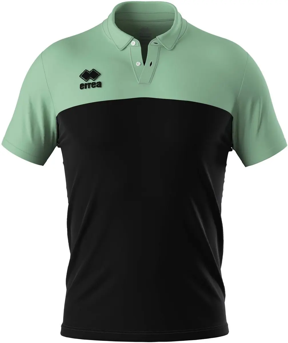 Errea Polo Bob Mc Ad - Zwart - L