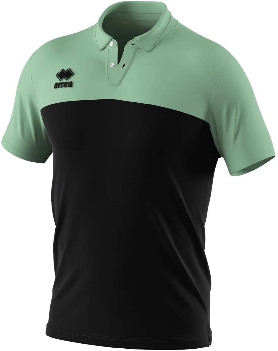 Errea Polo Bob Mc Ad - Zwart - L