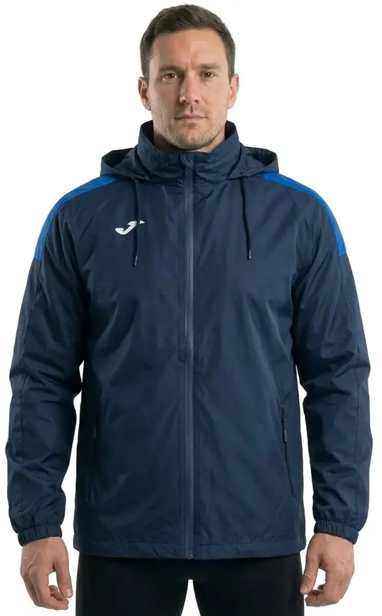 Joma Trivor Jas - S - Dark Navy/Turquoise Fluor - afbeelding 5 van 6