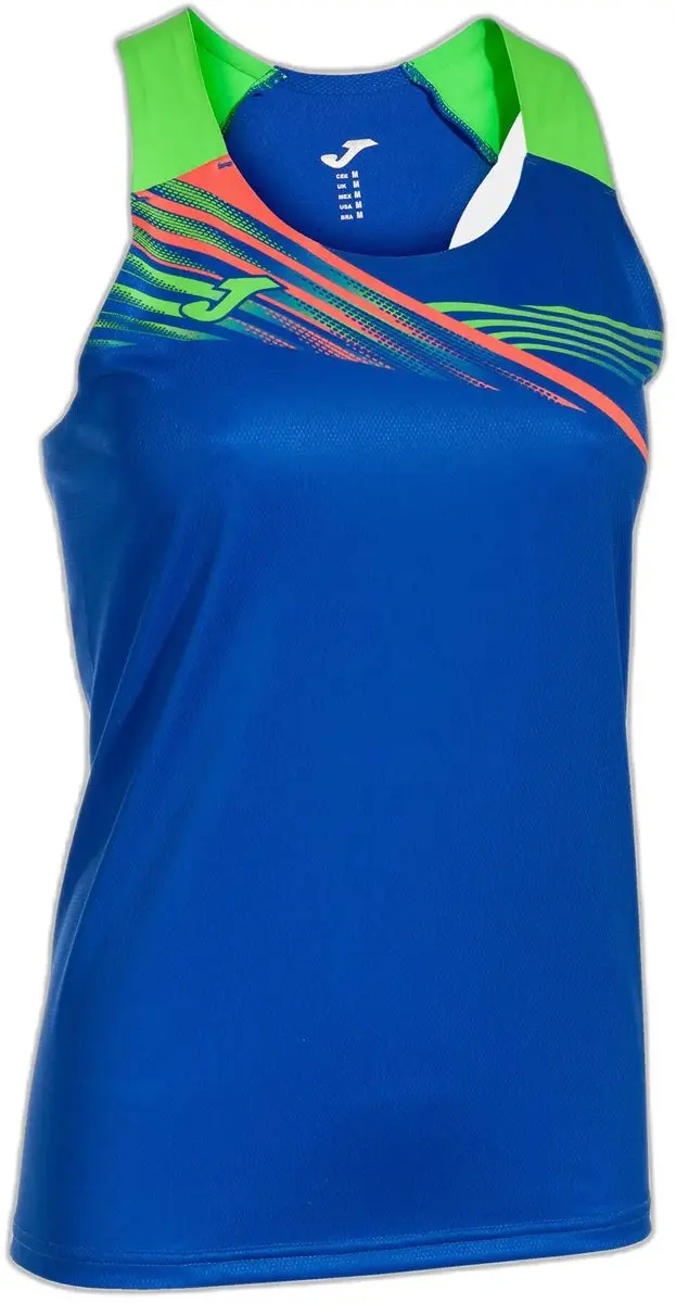 Joma Elite X Mouwloos T-shirt Royal M