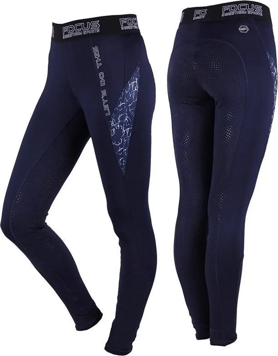 QHP Rijlegging Ella Siliconen Zitvlak Navy