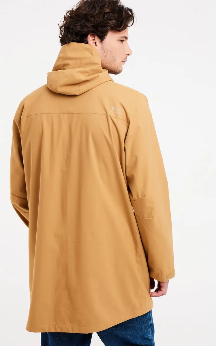 Protest PRTThoreau Regenjas Heren - L - Fudge Camel - afbeelding 3 van 6