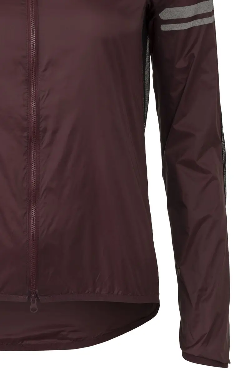 AGU Essential Windjack Dames Bruin S - Winddicht & Waterafstotend
