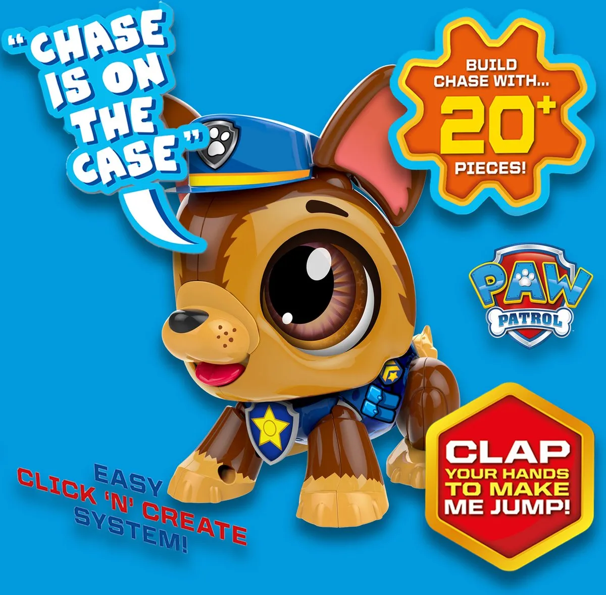 Goliath Build a Bot Paw Patrol Chase Robot Bouwpakket - Multicolor
