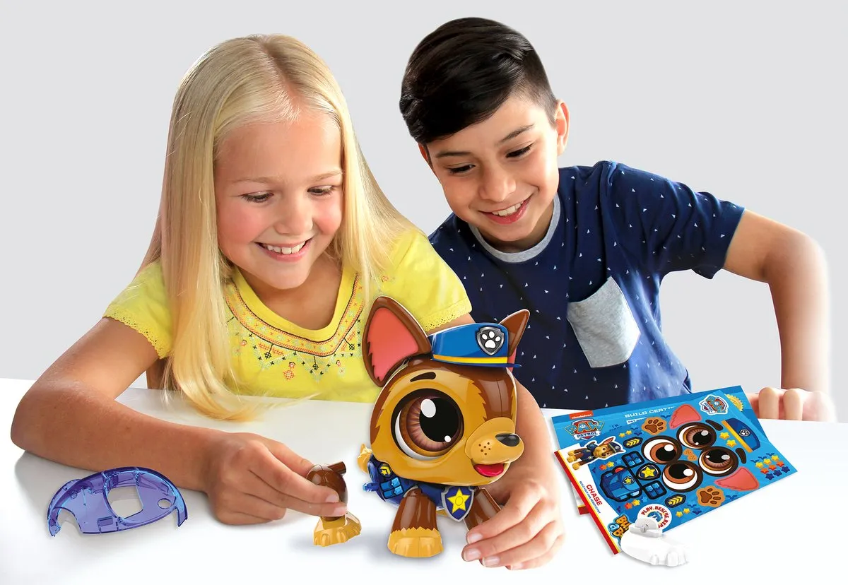 Goliath Build a Bot Paw Patrol Chase Robot Bouwpakket - Multicolor