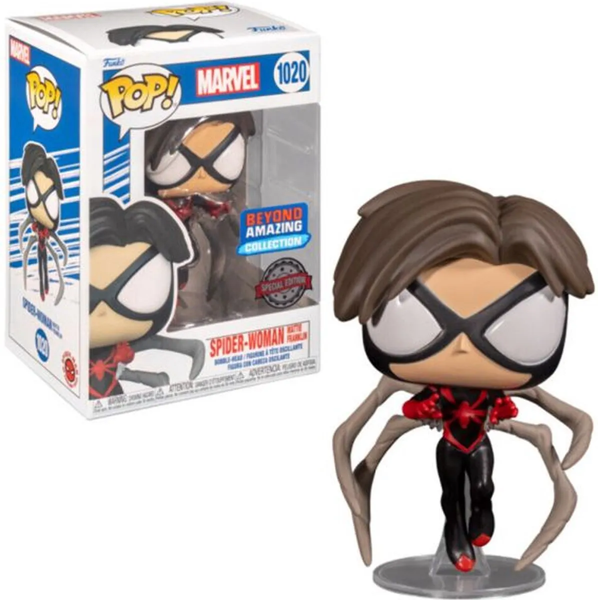 Funko Pop! Marvel Spider-Woman Mattie Franklin #1020 - Rood