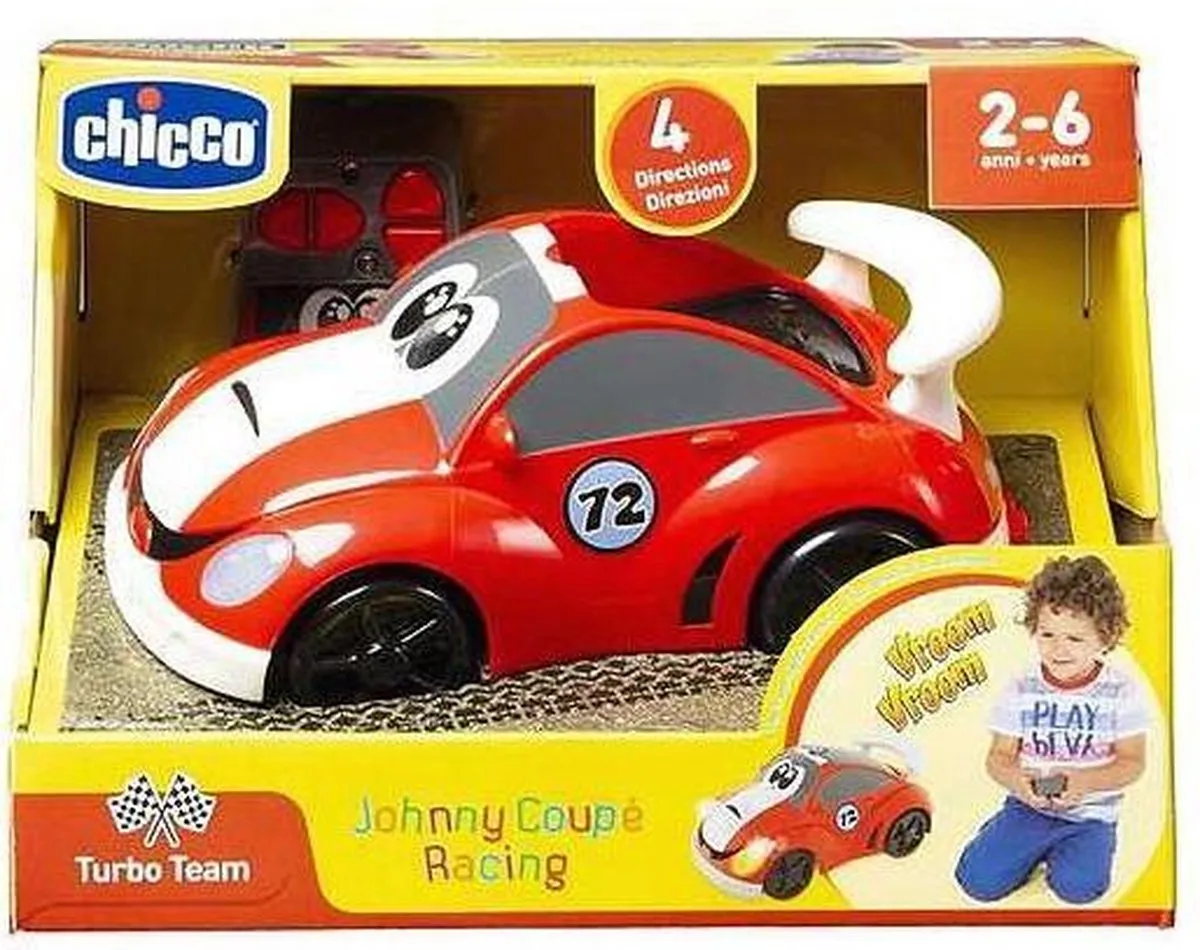 Chicco Johnny Coupé Racing RC - Rood