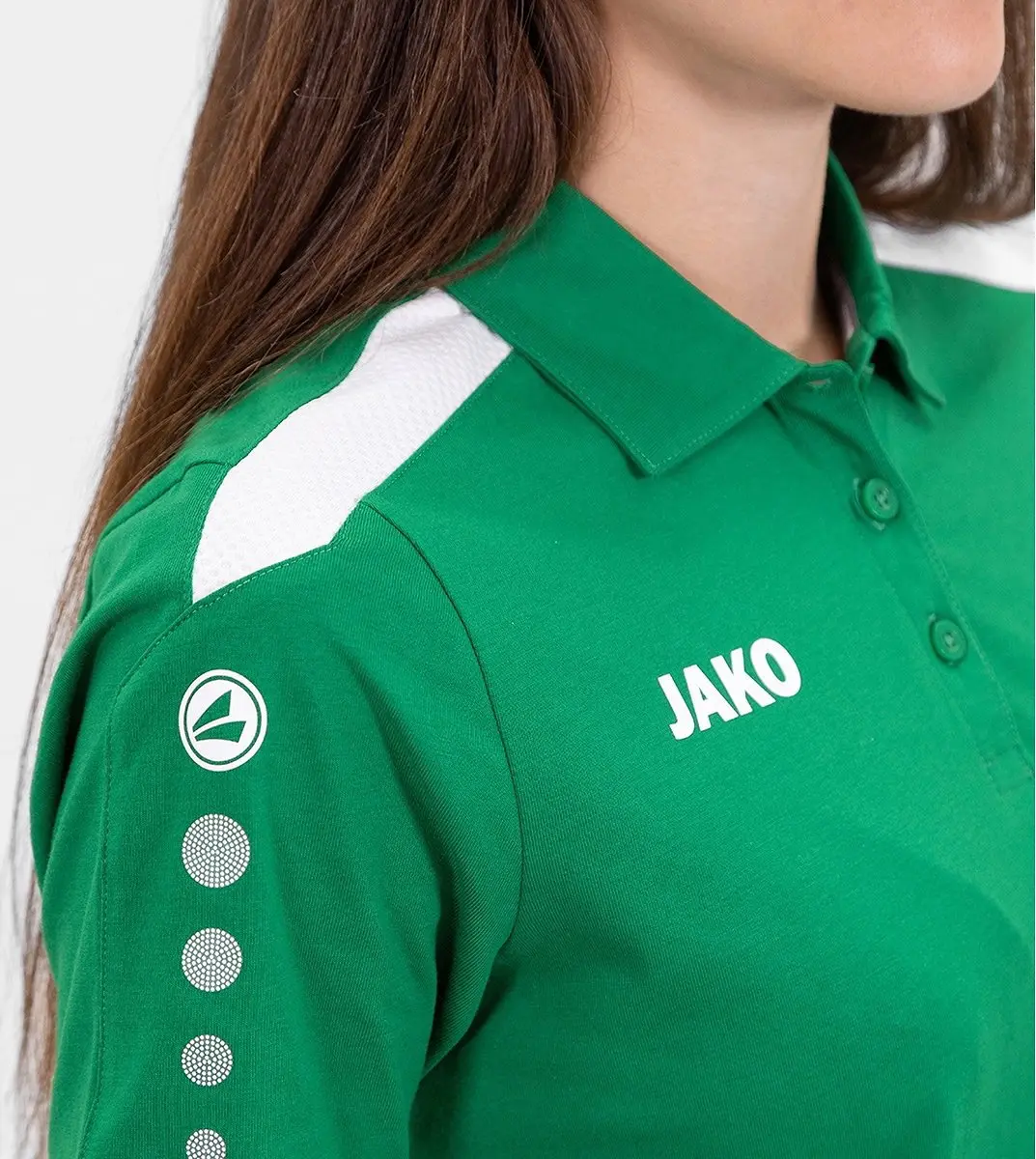 Jako Power Polo Dames 34 - Sportgroen