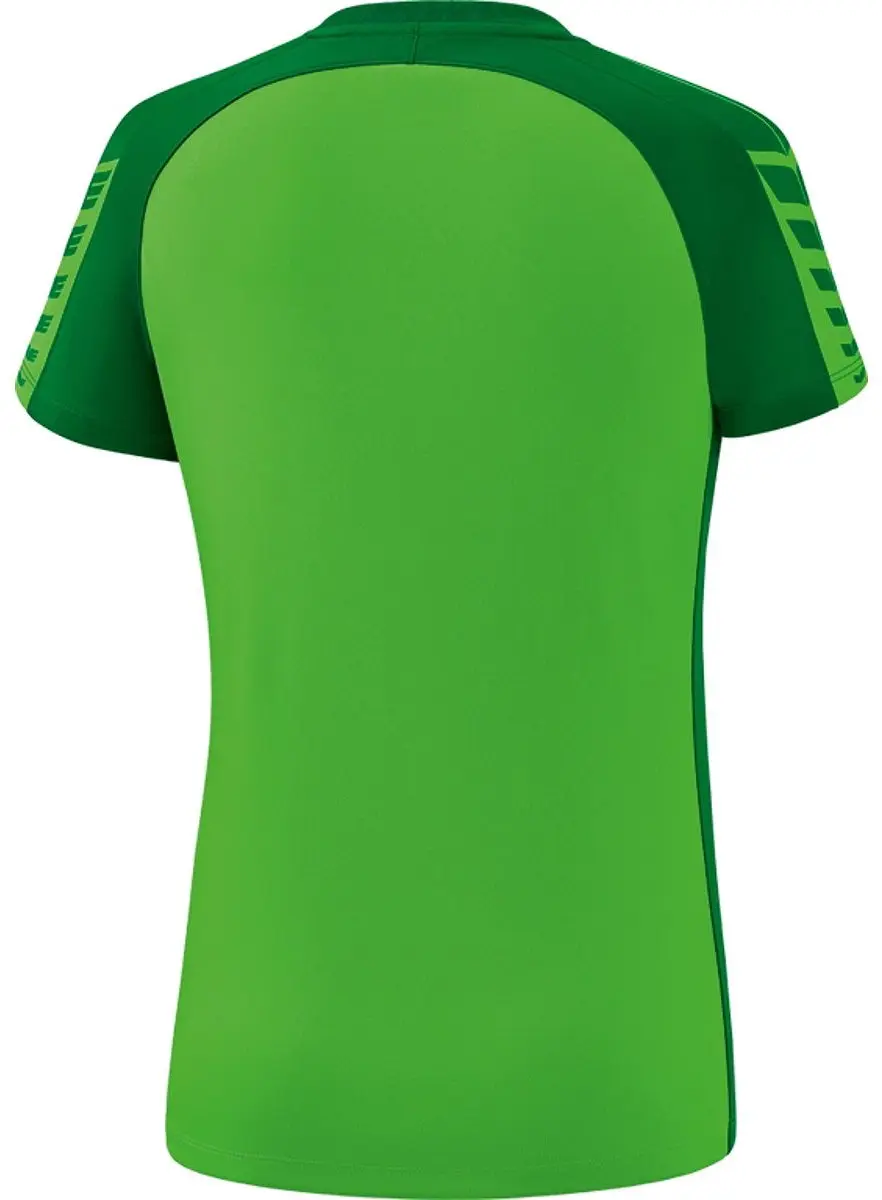 Erima Six Wings T-Shirt Dames - Smaragd Groen 40