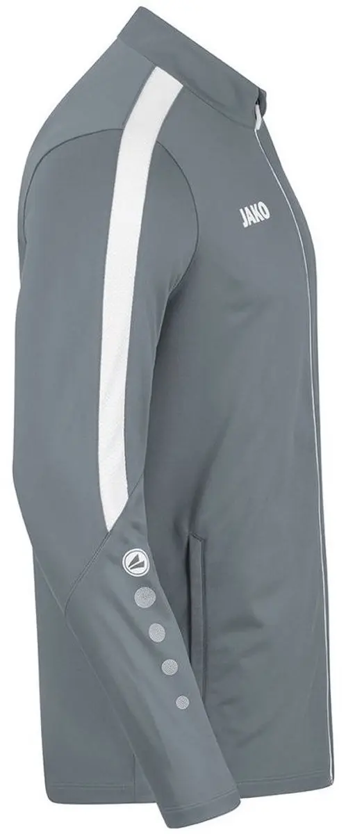 JAKO Power Polyestervest Heren 3XL - Steengrijs