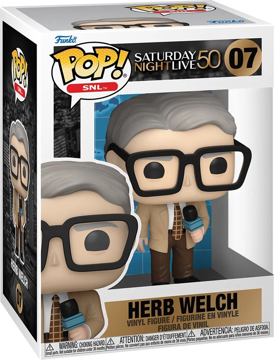 Funko Pop! SNL 50th Anniversary Herb Welch #07 - Multicolor