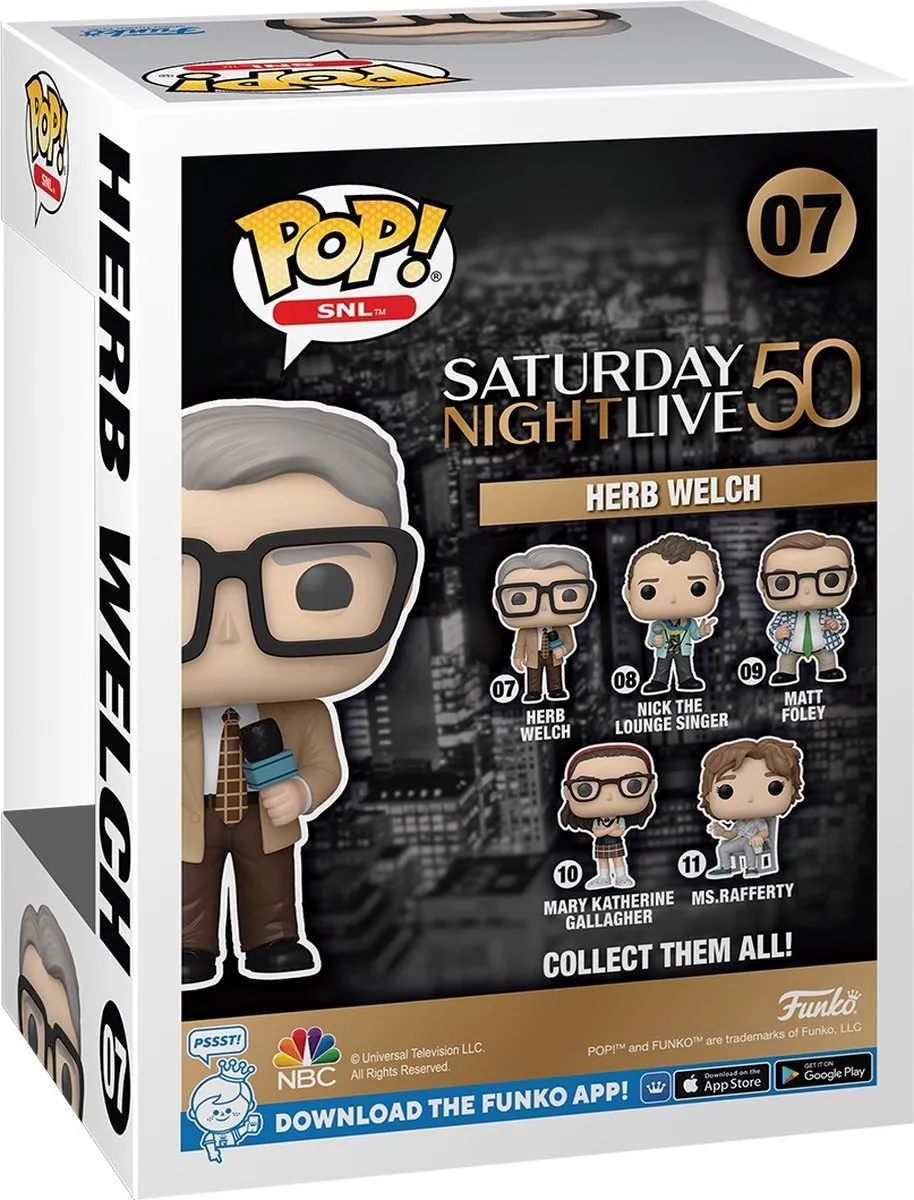 Funko Pop! SNL 50th Anniversary Herb Welch #07 - Multicolor