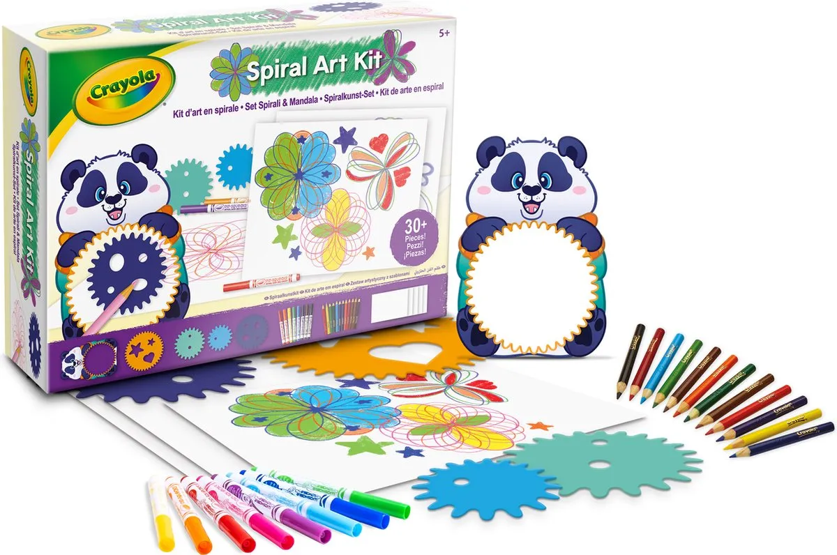 Crayola Spiraalkunstkit Knutselset