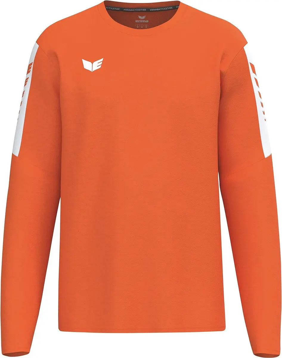 Erima Intro Sweatshirt Heren - Oranje M