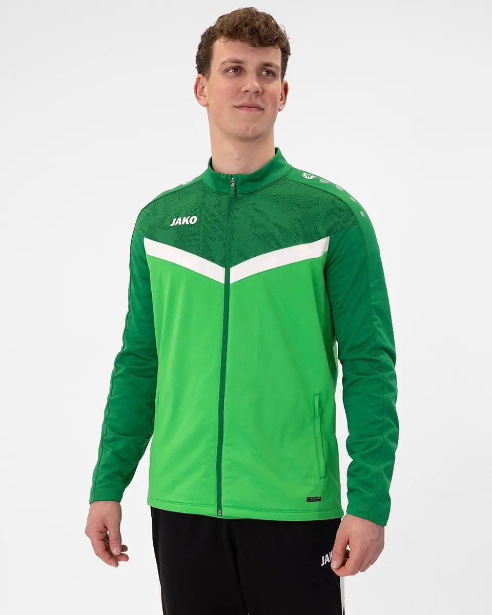 Jako Iconic Polyestervest Heren - Sportgroen S