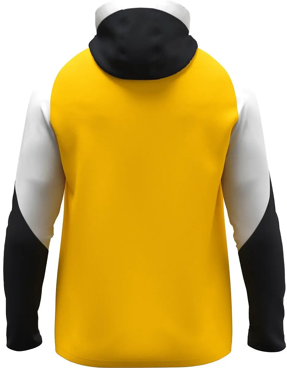 Jako Dynamic Jas Met Kap Kinderen 164 - Geel/Wit/Zwart