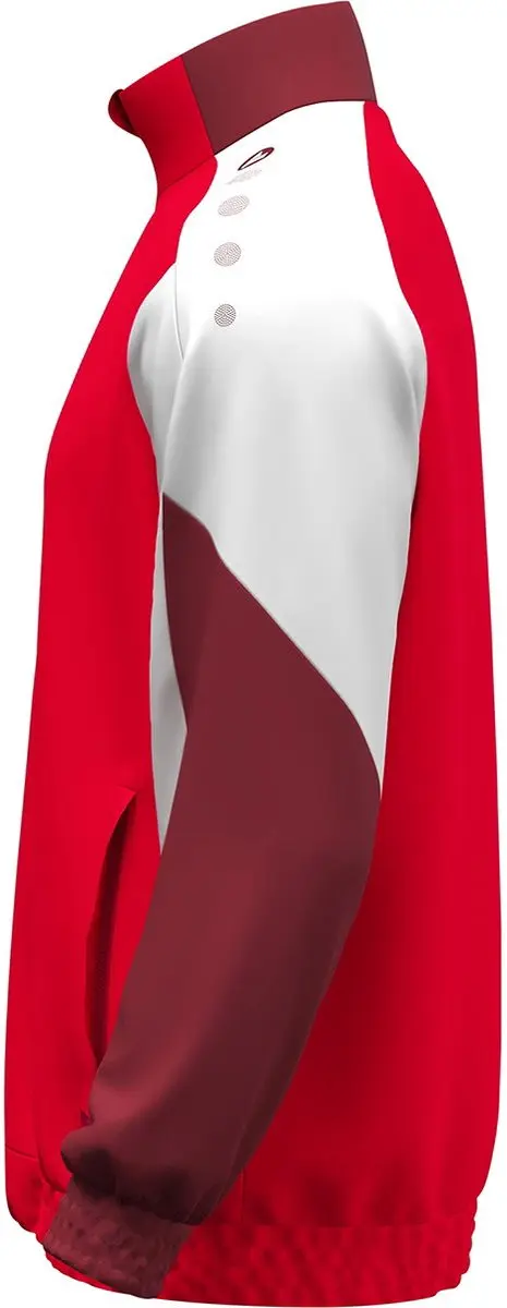 Jako Dynamic Presentatiejack 4XL - Rood/Wit/Donkerrood