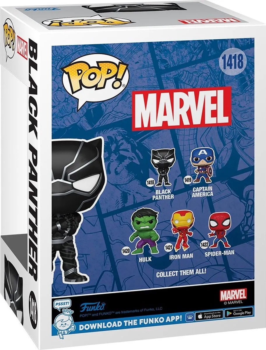 Funko Pop! Marvel Black Panther #1418 New Classics - Multi
