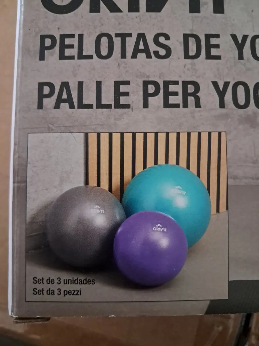 Crivit 3-delige Yoga ballen