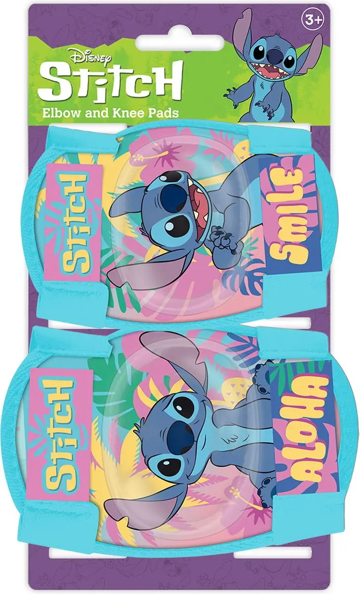Lilo & Stitch Knie- en Elleboogbeschermers L - Meerkleurig
