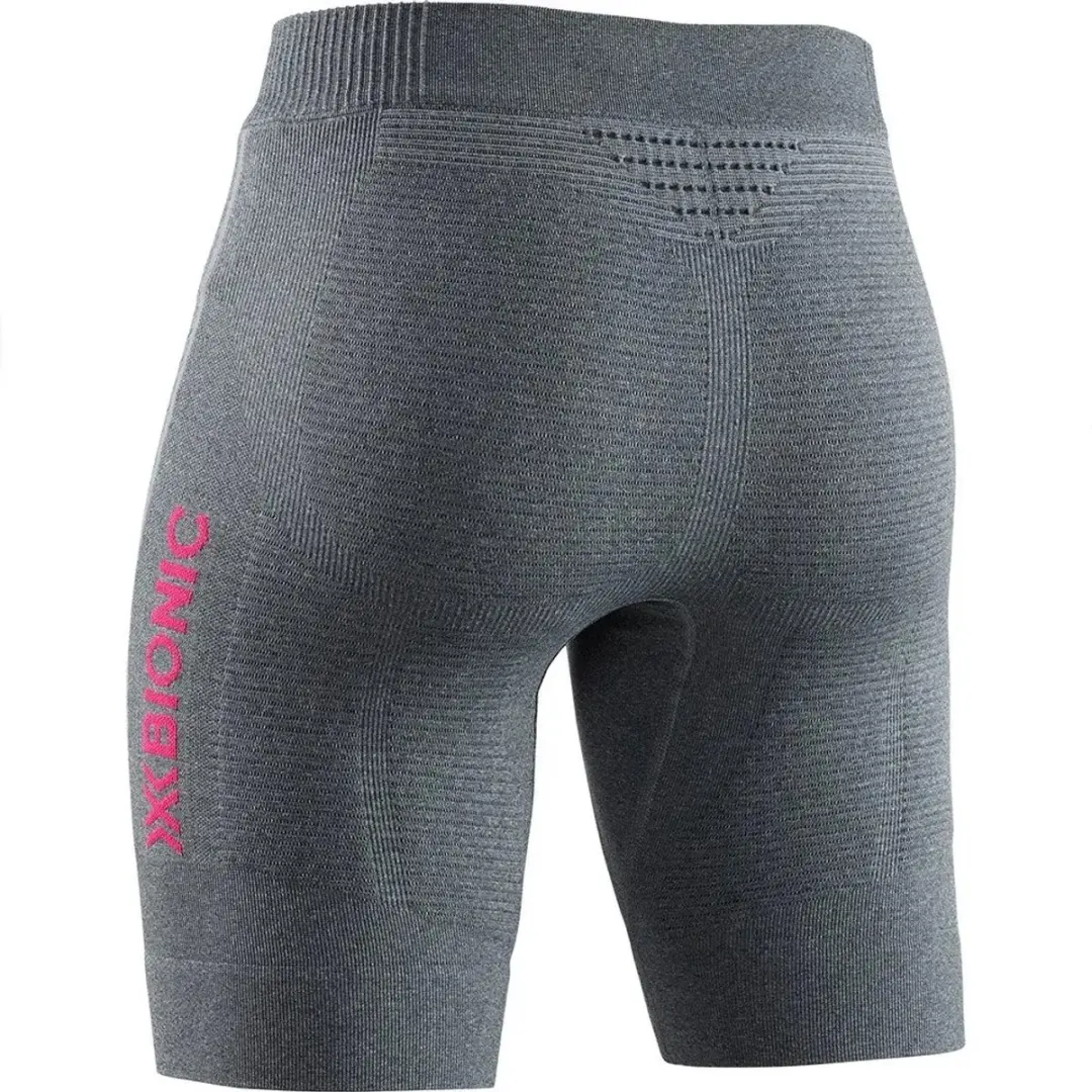X-Bionic Regulator Korte Leggings - XS - Dolomite Grey Melange/Néon Flamingo