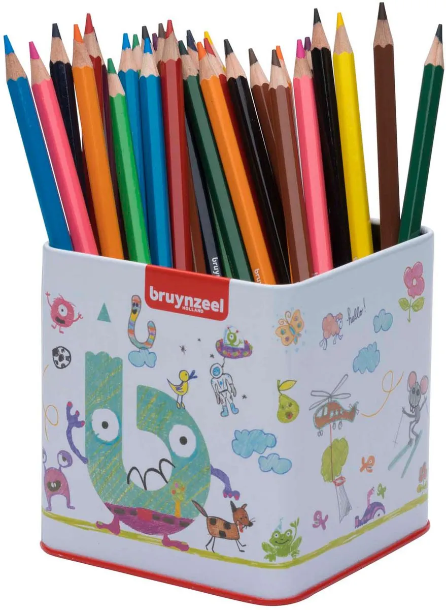 BRUYNZEEL Kleurpotloden Set 60 Stuks