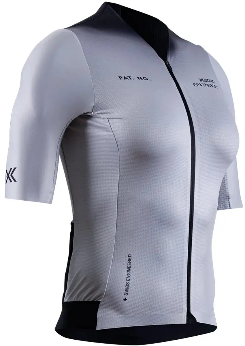 X-Bionic Corefusion Aero Wielertrui - S - Grijs